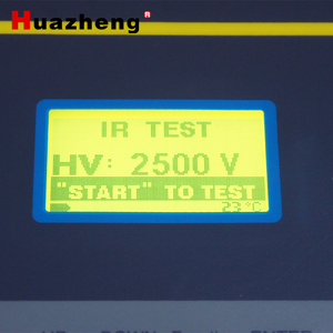 Huazheng อุปกรณ์ทดสอบฉนวนไฟฟ้า HZJY-2.5K-N, เครื่องวัดความต้านทานไฟฟ้าแรงสูง2500โวลต์ - Product Image 2