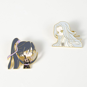 Xu hướng mới phim hoạt hình Tên mã diều kim loại Huy hiệu Sáng tạo Anime hat pin trong kho - Product Image 2