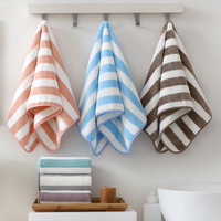 Serviettes de bain en molleton de charbon, serviettes de bain pour le visage en microfibre, nettoyage, 35cm d'épaisseur, Logo de es, 10 pièces