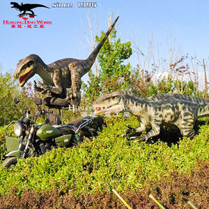 Hualong Dino funciona salvaje Parque exposición Animatronic <span class=keywords><strong>dinosaurio</strong></span> <span class=keywords><strong>Velociraptor</strong></span> - Product Image 4