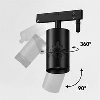 JINK Glide Pivot, éclairage sur rail magnétique minimaliste pour l'éclairage moderne des maisons et des villas