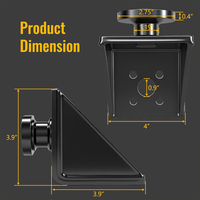 AMBITION 4 pièces, vente chaude, accessoires pour conteneurs maritimes, verrouillage d'angle, équipement de fixation, pièces et accessoires pour conteneurs