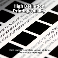 Pita Resin Super Enhanced 110mmx300m TTR untuk Printer Barcode Zebra TSC Label Sintetis Tahan Gores dan Pelarut Ultra