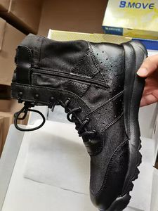 Botas de Desierto Ligeras y Transpirables TSB1102 con Cierre Lateral, Suelas Ligeras de EVA, Parte Superior de Tela o Malla Negra, B MOVE - Product Image 2