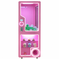 Distributeur automatique de capsules de jouets à double couche, à monnayeur, pour centres commerciaux, événements et locations