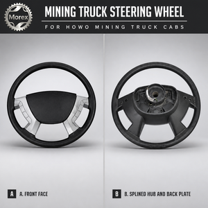Volant <span class=keywords><strong>de</strong></span> direction à trois branches pour camion minier HOWO 4190000162001, ensemble <span class=keywords><strong>de</strong></span> volant <span class=keywords><strong>de</strong></span> direction, pièces automobiles <span class=keywords><strong>de</strong></span> cabine, vente en gros depuis la Chine - Product Image 2