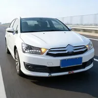 Kit de phares LED améliorés pour Citroën C4 L 2012-2016, lentille de projecteur LED DRL de haute qualité, clignotant, Plug and Play