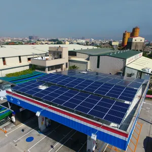 China Customized Solar Gas Station Service Station Equipment Gas Station Solar Signage