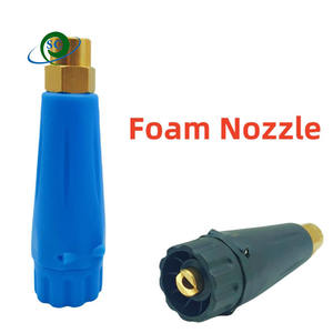真鍮製VポートST-75フォームノズル 4000 PSI 1/4F 真鍮製 ブルーとブラック <span class=keywords><strong>1.2mm</strong></span>ノズル付き 車洗浄フォームツールに最適 - Product Image 4