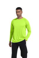 Vêtements de protection solaire pour hommes Rash Guard UPF 50 + T-shirts à manches longues pour hommes Séchage rapide SPF UV T-shirts de bain