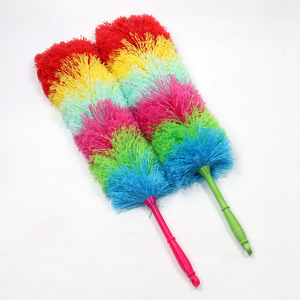 Plumeau en microfibre arc-en-ciel avec manche coloré, écologique, lavable, non pelucheux, pour la maison et le bureau - Product Image 4