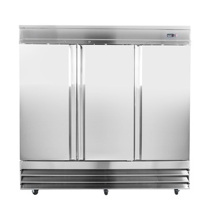 Refrigerador de Cocina de 72 Pies Cúbicos, Tres Puertas, Acero Inoxidable, Dml-2040wsxu(cfd), Refrigerador Comercial de Acero Inoxidable - Product Image 1