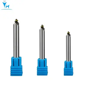 YUHE MCD Única Ferramenta De Corte De Cristal Usado Na Máquina CNC Para Jóias Efeito Espelho Processamento Ferramentas Jóias Ra0.1