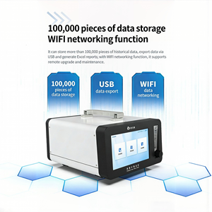 Analizador de Punto de Rocío Inteligente Portátil, Almacenamiento de 100,000 Datos, Autocalibración, Alta Precisión, Alarma Sonora y Luminosa, Batería de 24V, Gas - Product Image 1