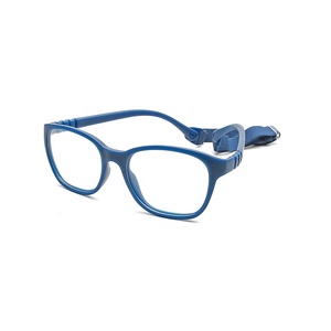 แว่นตาเด็ก 2024 กรอบแว่นเด็กแบบยืดหยุ่น TR90 แว่นตาเด็กสีสันสดใส แฟชั่นสำหรับเด็ก พร้อมสายปรับได้ - Product Image 5