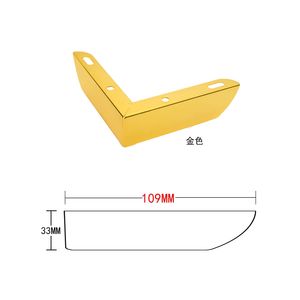 Almohadilla de acero en forma de L para patas de silla, para mesa auxiliar o piecera - Diseño moderno y sencillo, duradero y cómodo - Product Image 3