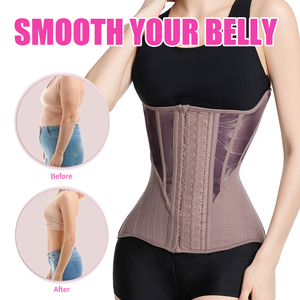 LANGQIN Taillentrainer für Frauen Stahlverstärkter Shapewear Mesh Bauchkontrolle Luxus Körperformer Korsett - Product Image 4