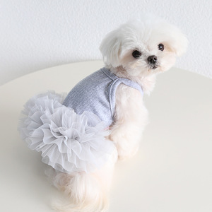 Elegante falda abullonada de ballet 2024 Primavera Verano nueva colección ropa para perros y gatos ropa para mascotas - Product Image 5
