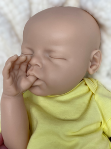 Poupées réalistes <span class=keywords><strong>de</strong></span> bébé fille en silicone souple <span class=keywords><strong>de</strong></span> 20 pouces (50 cm), corps entier, non peintes, nouveau-<span class=keywords><strong>n</strong></span>é, pour personnalisation DIY - Product Image 6