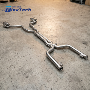 ระบบท่อไอเสียแบบ Catback สำหรับ Mercedes-Benz AMG C63 W204 W205 พร้อมวาล์วควบคุมเสียงไอเสีย ท่อไอเสียสแตนเลส 304 - Product Image 5