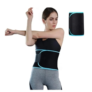 Cinto Modelador de Cintura para Mulheres e Homens, Cinta Redutora de Cintura, Modelador Corporal Efeito Sauna, Cinta Esportiva para Treino, Cinta Modeladora Elástica - Product Image 2