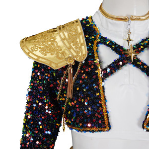 Детский костюм для взрослых девочек, Kpop, костюм охотников за демонами, костюм из аниме, Rumi Zoey Mira, наряды для роликов, карнавальный костюм на Хэллоуин, M030 - Product Image 5