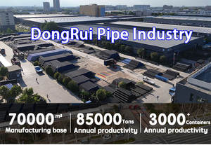 Tuyau spiralé à paroi creuse en HDPE pour égouts, prix usine - Product Image 5