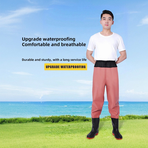 TOPIND <span class=keywords><strong>Cuissardes</strong></span> de pêche en PVC imperméables et durables pour hommes et femmes, livraison directe d'usine - Product Image 5