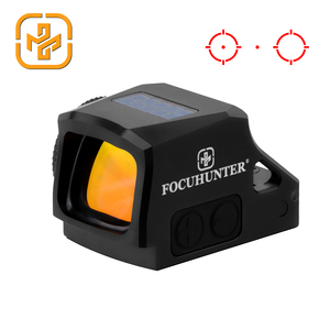 Mira Telescópica FOCUHUNTER Optics 1X21mm, Retícula Múltiple, Sistema <span class=keywords><strong>Solar</strong></span>, Activación por Movimiento, IP67, Punto Rojo para Caza - Product Image 1