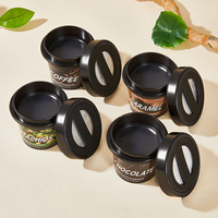 Désodorisant automobile en gel solide Gourmand Scent Chocolat Caramel Café Pistache 158g 5.57oz, aromathérapie pour une chaleur bienfaisante