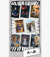 Vente en gros de figurines de la série d'anime Ninja, toutes en acrylique, pour décoration, collection, cadeau