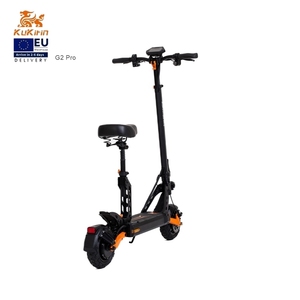 Trottinette électrique Kukirin G2 Pro pour femmes, hommes et adolescents, charge maximale 120 kg, cadre robuste en aluminium avec siège, double suspension. - Product Image 1