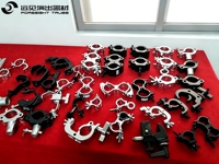 Abrazaderas de Aluminio TUV para Luces de Escenario Plegables, Giratorias, con Ojo Lateral, Gancho Estrecho, Abrazadera Global para Truss de Iluminación de Escenario