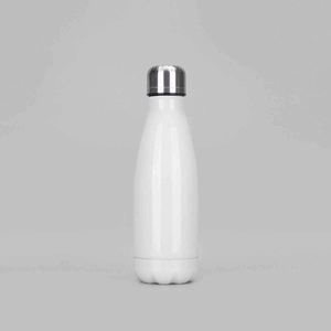 Stainless Steel Vacuum Insulated Water Bottle Bullet Shape Minimalist Design Travel Use Double Wall <b>Thermos</b> 24 Hour Heat - Product Image 3
