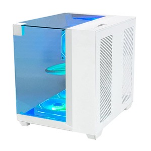 Pcooling M-Atx <span class=keywords><strong>Pc</strong></span> Case con vidrio templado <span class=keywords><strong>Gaming</strong></span> Case Escritorio Gabinete blanco <span class=keywords><strong>Pc</strong></span> Tower <span class=keywords><strong>Computer</strong></span> Casting - Product Image 5