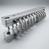 Amortisseur de vibrations pour câble métallique Hoan Steel JGX-0400D-31.5A pour applications aérospatiales et drones, avec contrôle du bruit et électronique intégrée pour caméra et cardan.