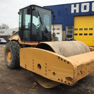 Вибрационный каток Caterpillar б/у CS583 CS683, дорожный компактор CS683e, цена - Product Image 1