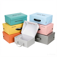 Boîtes d'emballage pour chaussures Ching TA, boîtes rigides en carton ondulé avec gaufrage et doublure en mousse, recyclables, personnalisables, boîte d'expédition