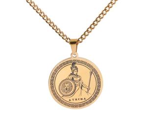 Collar con Colgante de la Diosa Griega de la Sabiduría y la Guerra, Atenea, Gran Venta - Product Image 5
