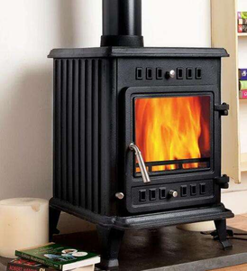 Chimenea de Leña Independiente para Villa, de Acero al Carbono, con Vista de Cristal, Diseño Moderno, Combustible de Pellets, Calefacción de 14kw, 120-150 M2 - Product Image 2