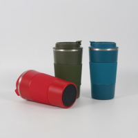 Mug à café isotherme en acier inoxydable OEM, tasse de voyage à double paroi, gobelet thermique personnalisé avec logo couleur KARRY VESSEL CM-12 sans BPA