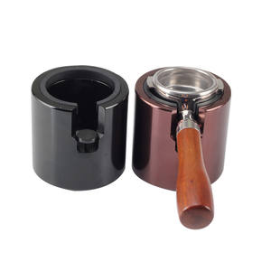 Station de Porte-filtre à Café avec Vis de Réglage de la Hauteur, Support de Porte-filtre Station de Tamponnage pour Espresso - Product Image 6