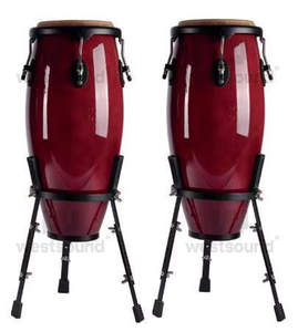 Vente en gros/OEM/prix d'usine Latin <span class=keywords><strong>Percussion</strong></span> LP City Wood <span class=keywords><strong>Congas</strong></span> 10 "& 11" Set and Stand - Vintage Sunburst - Product Image 3