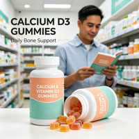 Complément alimentaire en gommes Calcium D3