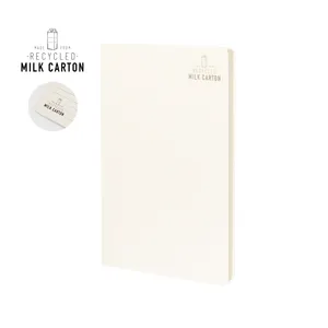Carnet en carton recyclé issu du lait, merchandising durable - Product Image 1