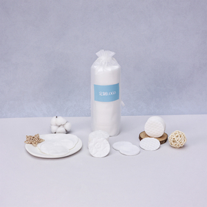 Almohadillas desmaquillantes redondas de muestra gratis Almohadillas cosméticas de algodón natural desechables - Product Image 5