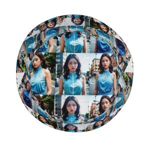 Chapeau Bob Personnalisable avec Impression Photo Dessin Animé – Style Urbain Original pour Hommes et Femmes, Idéal Plage, Pêche et Voyage - Product Image 5