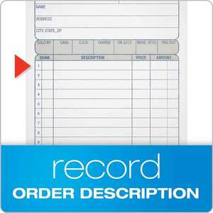 Talonario Personalizado de Recibos y <span class=keywords><strong>Facturas</strong></span> en Papel Autocopiativo por Duplicado, Libreta de Órdenes de Venta de 5 9/16" X 8 7/16", Libreta de <span class=keywords><strong>Facturas</strong></span> para Impresión de Entregas y Envíos - Product Image 5