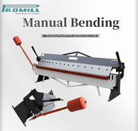 Machine à plier la tôle manuelle W1.5X1220Z, machine à plier manuelle avec lames segmentées amovibles