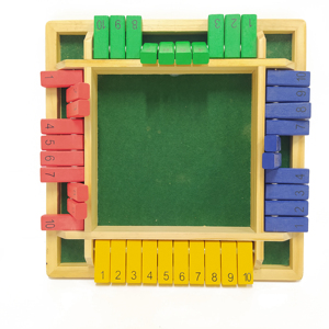 <span class=keywords><strong>Juego</strong></span> de mesa de secuencia <span class=keywords><strong>Juego</strong></span> de mesa Shut The Box Game - Product Image 1